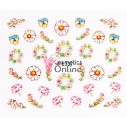 Stickere 3D pentru unghii cod E337